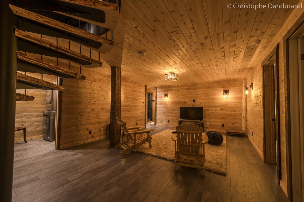 Chalet Tao Par Les Chalets Spa Canada Ла-Мальбе Екстер'єр фото